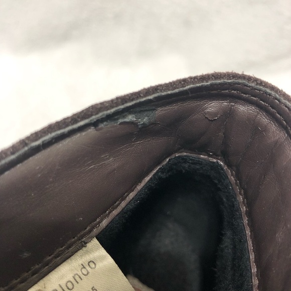 Blondo Waterproof Suede Ankle Boots Size 9.5 Boho Granola Girl Western Country - Picture 14 of 14